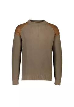 Джемпер SHOULDER PATCH Lindbergh, оливковый