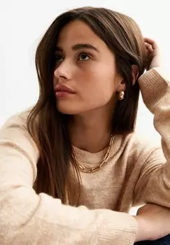 Джемпер SIDE SLIT New Look, коричневый