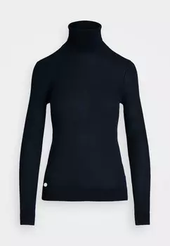 Джемпер SILK BLEND TURTLENECK SWEATER Ralph Lauren, темно-синий
