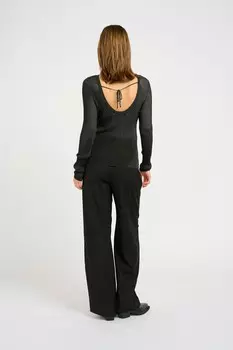 Джемпер SILVI DEEP BACK Gestuz, черный