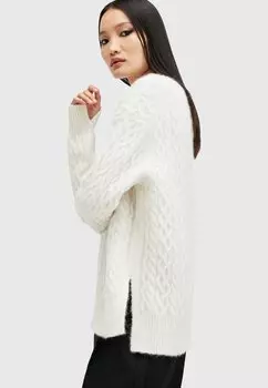 Джемпер SIRIUS CABLE CREW AllSaints, белый