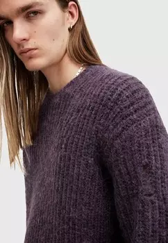 Джемпер SLANE CREW AllSaints, фиолетовый