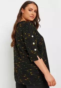 Джемпер SLEEVE Yours Clothing, антрацит