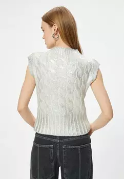 Джемпер SLEEVELESS Koton, белый