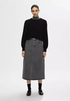 Джемпер SLFLULU O-NECK NOOS Selected Femme, черный