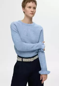 Джемпер SLFLULU O NECK NOOS Selected Femme, синий