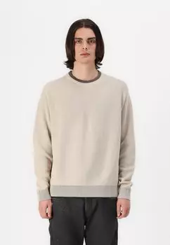 Джемпер SLHBRION CREW NECK Selected Homme, бежевый