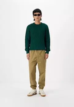 Джемпер SLHCAI Selected Homme, зеленый