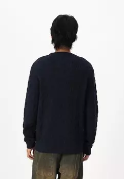 Джемпер SLHCALLIS CREW NECK NOOS Selected Homme, темно-синий