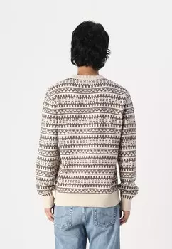 Джемпер SLHFARFLY CREW NECK Selected Homme, бежевый