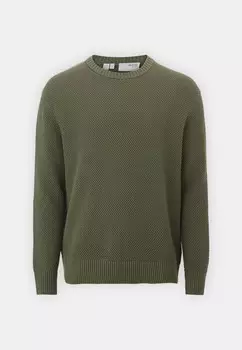 Джемпер SLHHENNY RELAXED CREW NECK Selected Homme, темно-зеленый