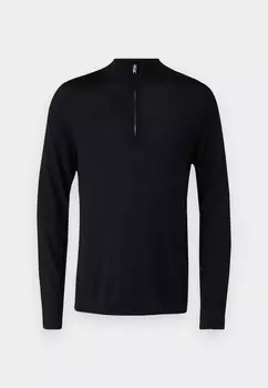 Джемпер SLHTRAY HALF ZIP Selected Homme, черный