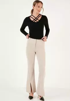 Джемпер SLIM FIT LELA, черный