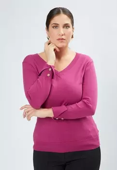 Джемпер SLIT CUFFS Maison Form'elle, розовый