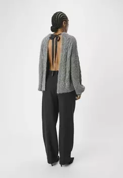 Джемпер SMILLA Object, темно-серый