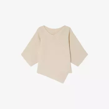 Джемпер Soeur Essaouira с рубчиком, экрю