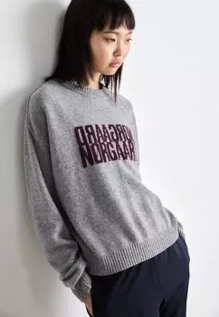 Джемпер SOFT TILONA Mads Nrgaard, светло-серый