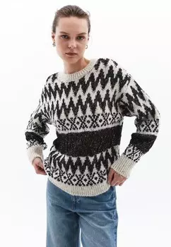 Джемпер SOFT TOUCH CREW NECK OXXO, черный