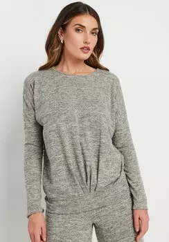 Джемпер SOFT TOUCH PLEATED Long Tall Sally, серый