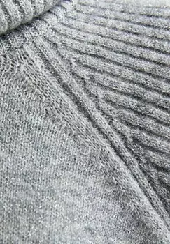 Джемпер SPARKLE ROLL NECK New Look, серый