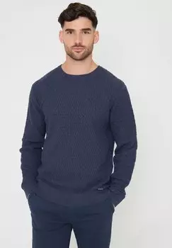 Джемпер STALEYHALL Threadbare, цвет Denim Blue