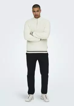 Джемпер STEHKRAGEN REGULAR FIT LANGARM Only & Sons, белый