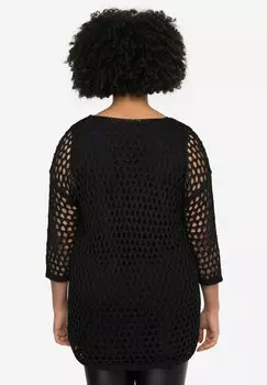 Джемпер STERN RUNDHALS 3/4-RMEL Angel of Style, черный