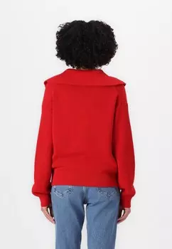 Джемпер STITCH OPEN POLO Tommy Hilfiger, красный