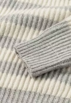 Джемпер STREIFEN hessnatur, серый