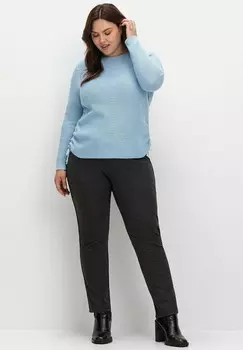 Джемпер STRICK Sheego, светло-голубой