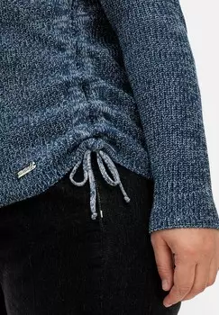 Джемпер STRICK Sheego, темно-синий