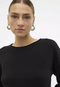 Джемпер STRICK VM Vero Moda, черный