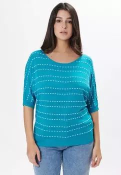 Джемпер STRIPED Maison Form'elle, сине-зеленый