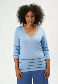 Джемпер STRIPED Maison Form'elle, Светло-синий