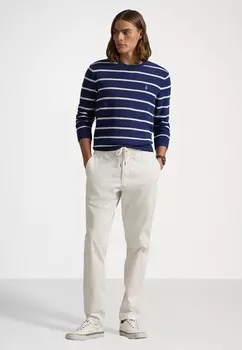 Джемпер STRIPED MESH KNIT COTTON SWEATER Polo Ralph Lauren, темно-синий