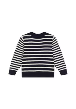 Джемпер STRIPED Petit Bateau, темно-синий