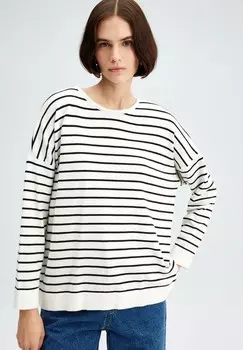 Джемпер STRIPED Touch Priv, бежевый