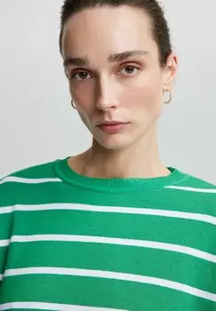 Джемпер STRIPED Touch Priv, зеленый