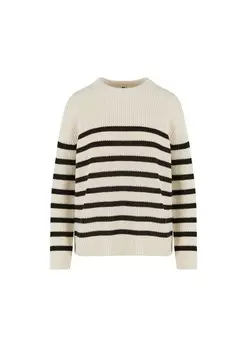 Джемпер STRIPED Urban Classics, черный