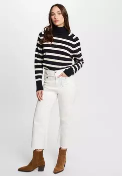 Джемпер STRIPPED TURTLENECK Morgan, темно-синий