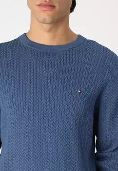 Джемпер STRUCTURE Tommy Hilfiger, синий