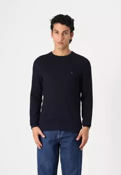 Джемпер STRUCTURE Tommy Hilfiger, темно-синий