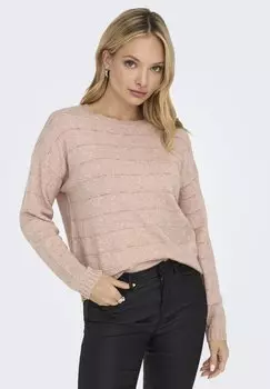 Джемпер STRUKTURIERTER ONLY, розовый