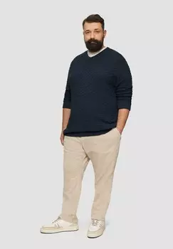 Джемпер STRUKTURIERTER s.Oliver, темно-синий