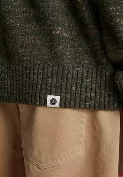 Джемпер SUNE SPACE CREW NECK Anerkjendt, темно-зеленый