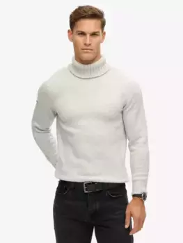 Джемпер Superdry Brushed Roll Neck, цвет glacier/grey
