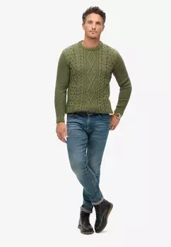 Джемпер Superdry, зеленый