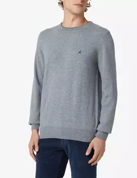 Джемпер Supergeelong f12 с круглым вырезом Brooksfield, синий