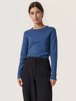 Джемпер свободного кроя spina Soaked In Luxury, цвет Ensign Blue