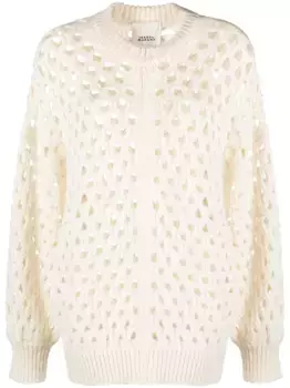 Джемпер Tane из смесовой шерсти ISABEL MARANT, нейтральный